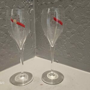 GH Mumm champagne glasses set of two
